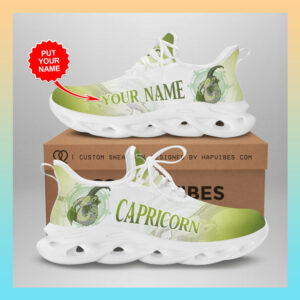 Zodiac Capricorn Custom Name Sneaker